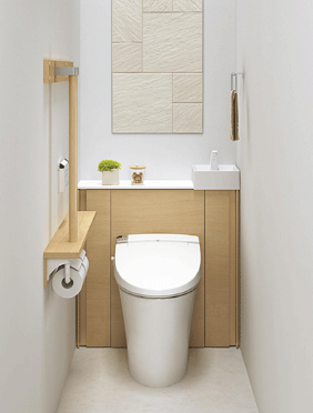 キャビネットトイレ タンク収納 収納スペース