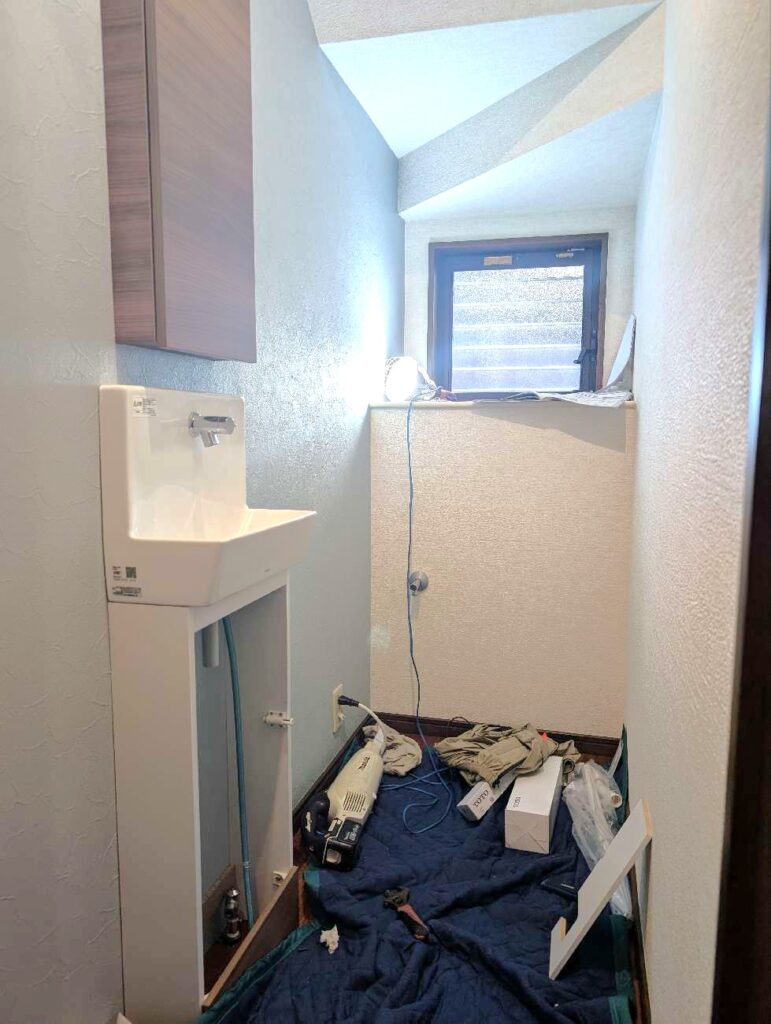 設備・内装フル刷新でトイレまわりを心地よくリニューアル|豊田市