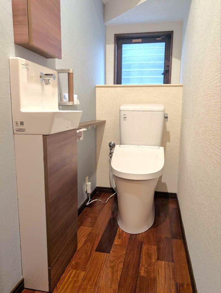 設備・内装フル刷新でトイレまわりを心地よくリニューアル|豊田市