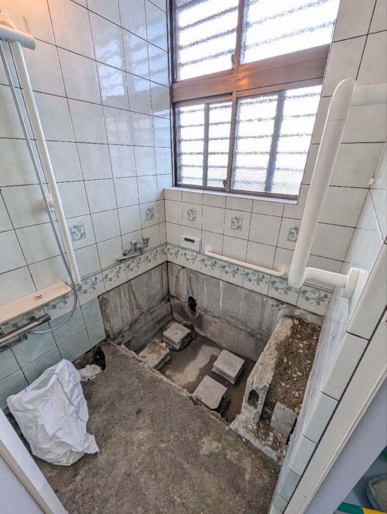 冷えを抑えたやさしい浴室・脱衣場へ|豊田市