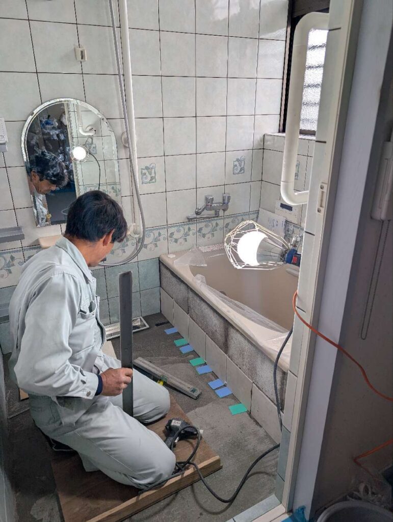 冷えを抑えたやさしい浴室・脱衣場へ|豊田市