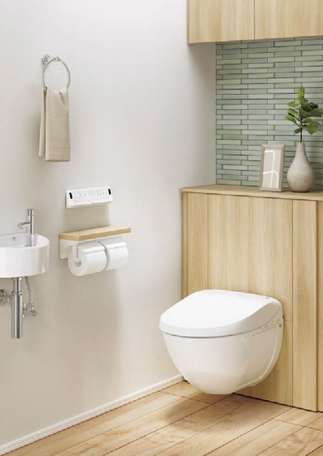 【LIXIL】デザインよし！お手入れ性よし！「フロート トイレ」