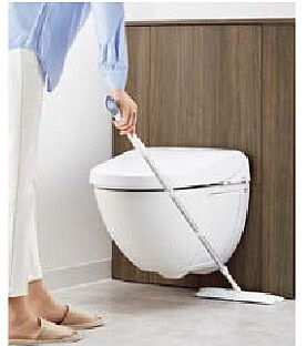 フロートトイレお手入れイメージ