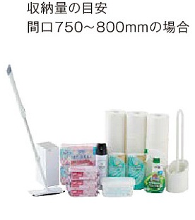 キャビネット収納量目安